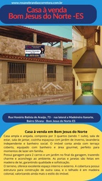 Casa de 3 quartos, 400m² no bairro Silvana, em Bom Jesus do Norte | Eu Corretor