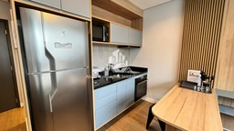 Flat de 1 quarto, 28m² no bairro Pompéia, em Santos | Eu Corretor