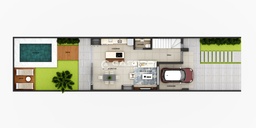 Sobrado de 2 quartos, 119m² no bairro Reserva Do Mirante, em Passo Fundo | Eu Corretor