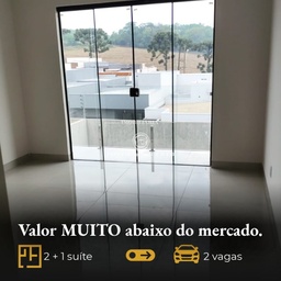 Sobrado de 2 quartos, no bairro Jd.Veredas, em Cascavel | Eu Corretor