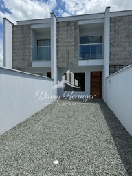 Geminado de 2 quartos, 74m² no bairro Escola Agrícola, em Araquari | Eu Corretor