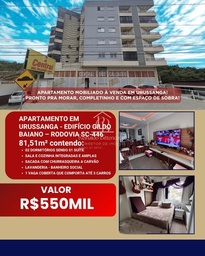 Apartamento de 2 quartos, 81m² no bairro Das Damas, em Urussanga | Eu Corretor